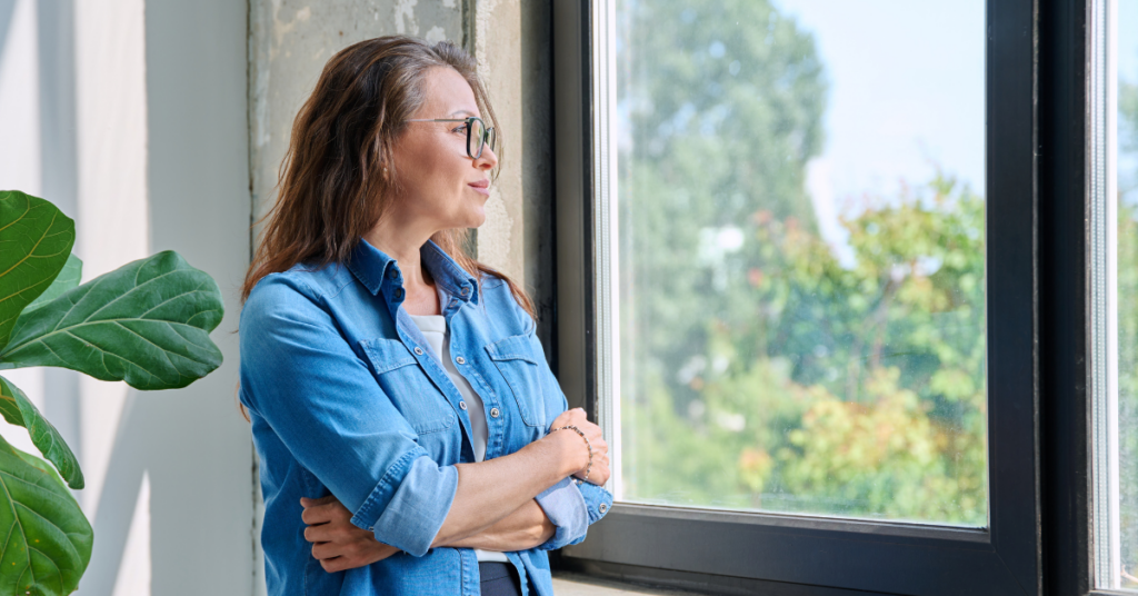 woman financial planning after divorce